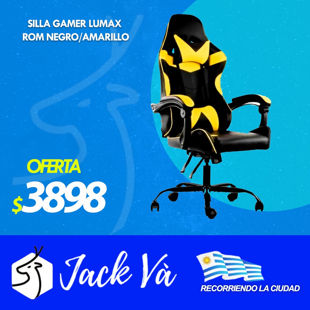Silla Gamer Lumax, Bazar y hogar - Técnologia